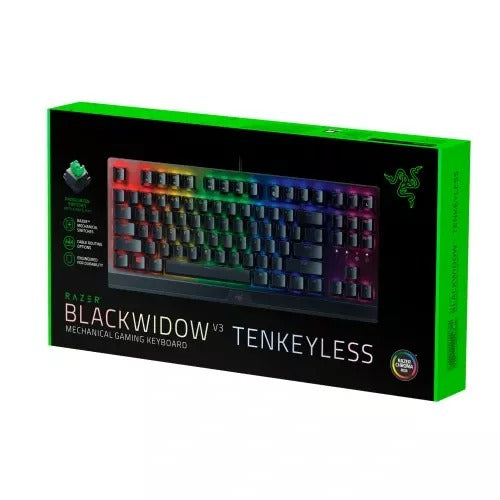Keyboard Razer Blackwidow Tenkeyless v3 US Layout (Mechanical Green Switch) RZ03-03491100-R3P1 - Albagame