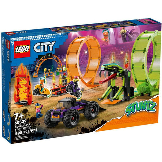 Lego City Double Loop Stunt Arena 60339 - Albagame