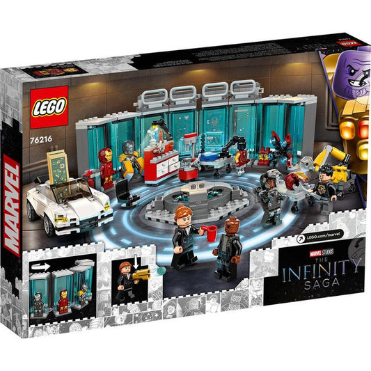 Lego Marvel The Infinity Saga Iron Man Armoury 76216 - Albagame