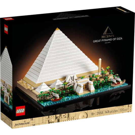Lego Architecture Great Pyramid of Giza 21058 - Albagame