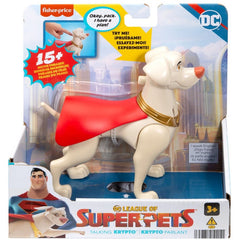 Fisher Price DC League Of Super Pets Talking Krypto 15+ Movie Phrases - Albagame