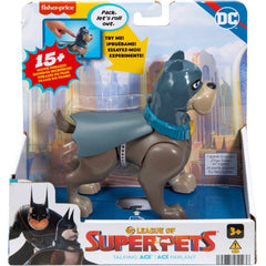 Fisher Price DC League Of Super Pets Talking Ace 15+ Movie Phrases - Albagame