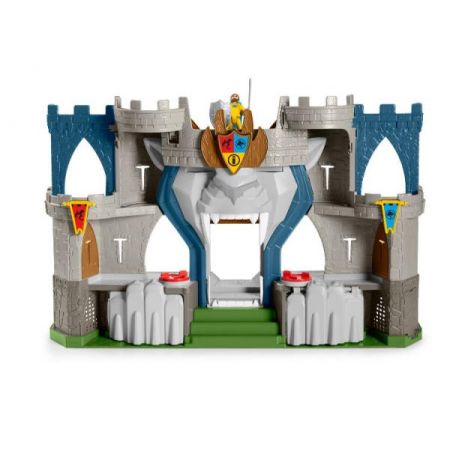 Fisher Price Imaginext Lion's Kingdom Castle 2021 Grey & Blue - Albagame