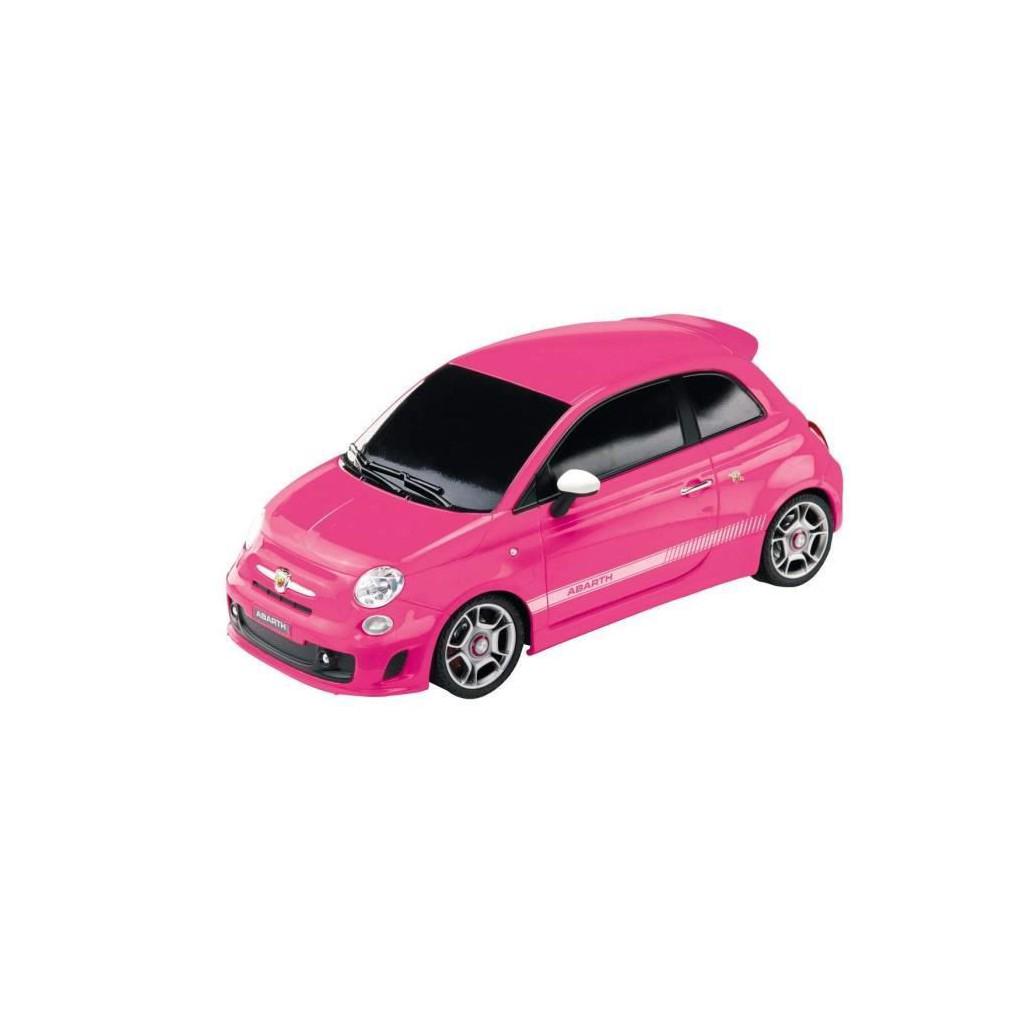 Vehicle Mondo Motors Racinf Fiat Abarth 500 Pink R/C 1:14 - Albagame