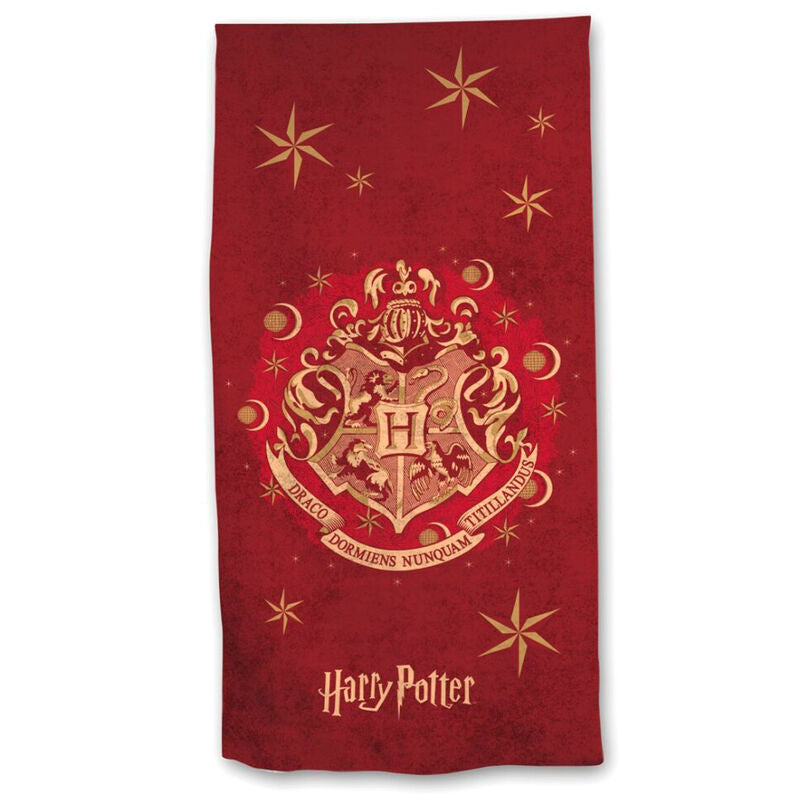 Cotton Beach Towel Harry Potter Hogwarts - Albagame