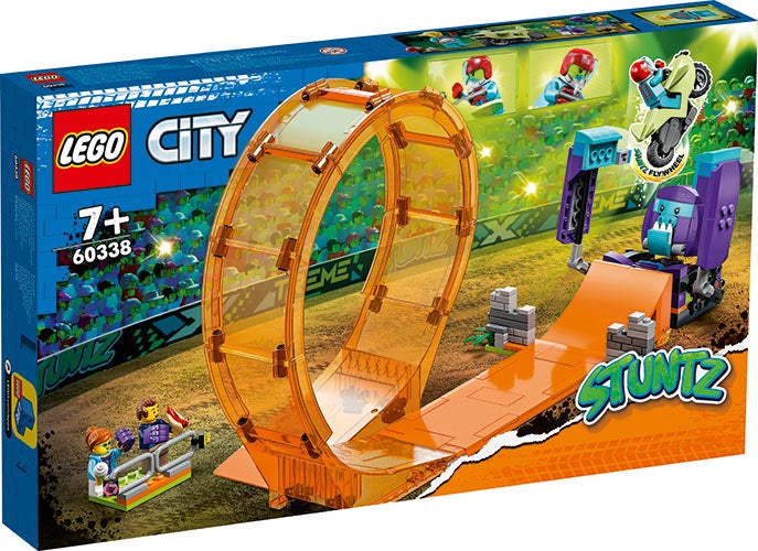 Lego City Stuntz Smashing Chimpanzee Stunt Loop 60338 - Albagame