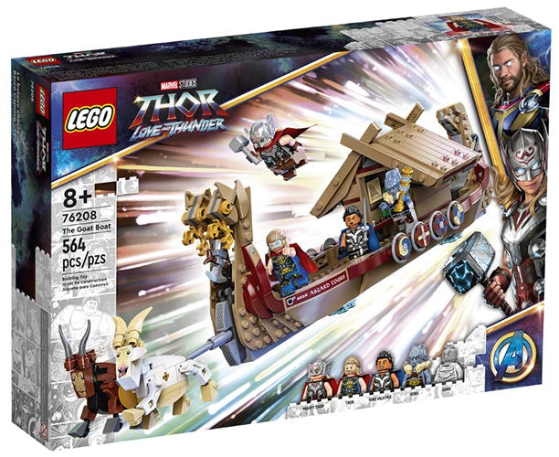 Lego Marvel The Goat Boat Buildable Thor Ship 76208 - Albagame