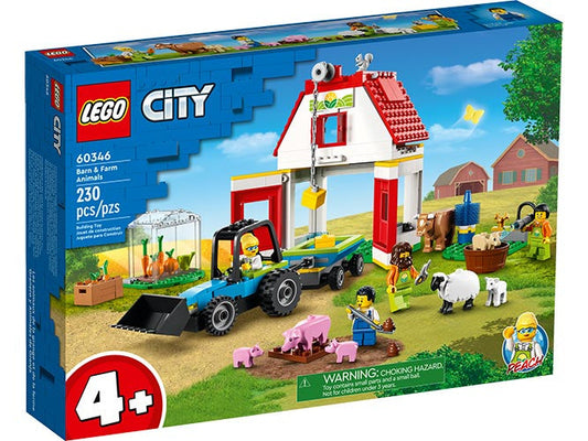 Lego City Barn & Farm Animals Tractor 60346 - Albagame