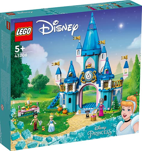 Lego Disney Cinderella and Prince Charming's Castle 43206 - Albagame