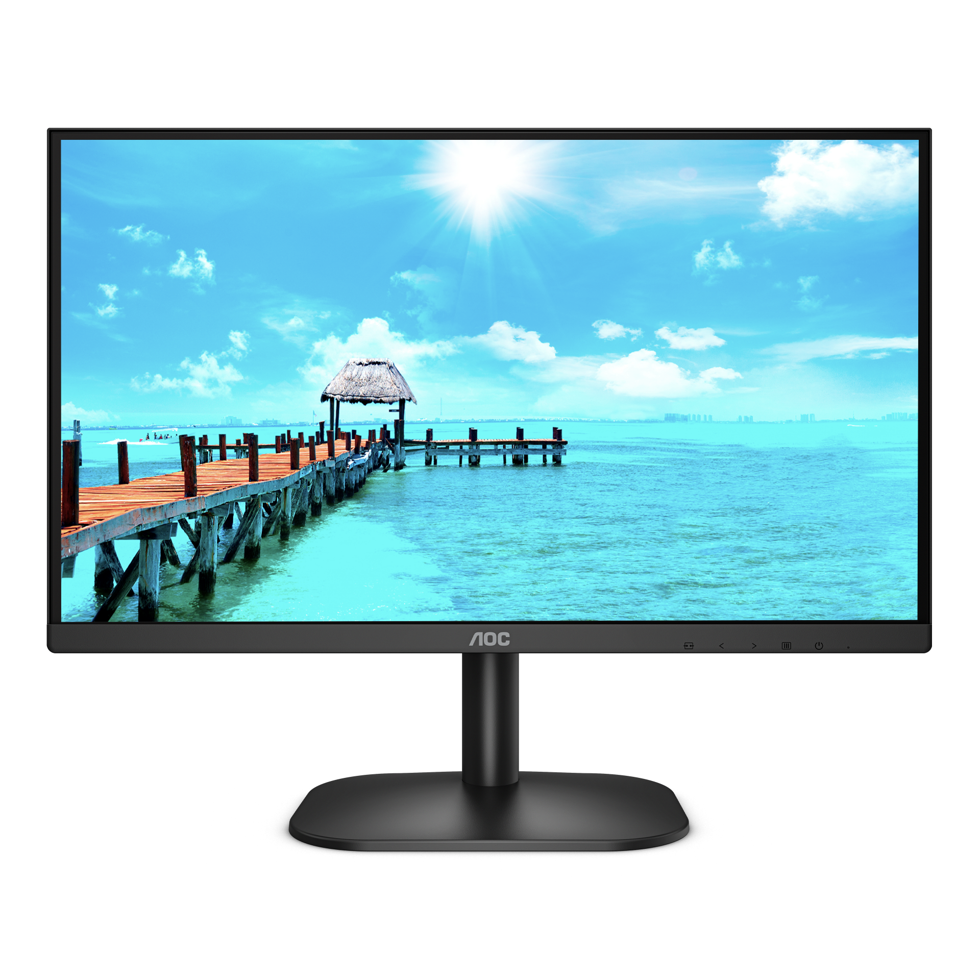 Monitor AOC 23.8" 24B2XHM2 , FHD 1920 x 1080p , 1x HDMI , 1x VGA , 24B2XHM2 , 1Y - Albagame