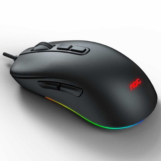 Mouse AOC Gaming RGB , 6200 DPI , Light FX RGB , GM300B - Albagame