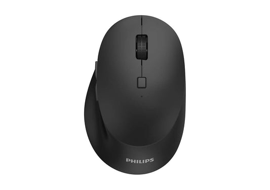 Philips Wireless and Bluetooth Mouse , Multi-device , Black - Albagame