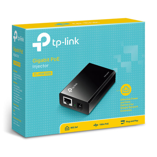 Adapter TP-Link PoE Splitter TL-PoE10R , IEEE 802.3af compliant , Output: 12VDC 1A, 9VDC 1A, 5VDC 2A selectable - Albagame