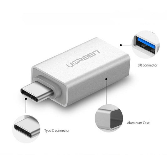Adapter Ugreen USB-C 3.1 to USB-A 3.1 Female  30155 - Albagame