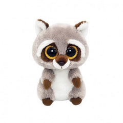 Plush Ty Beanie Boos Oakie Gray Raccoon 15cm - Albagame