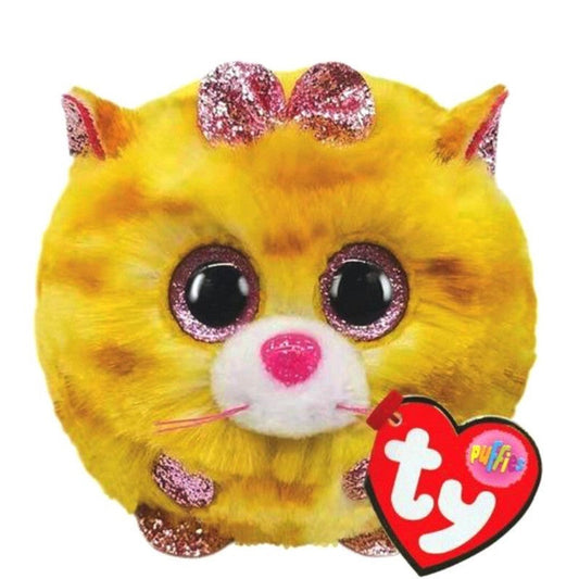 Plush Ty Puffies Tabitha Yellow Cat - Albagame