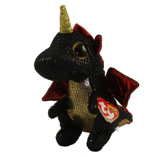 Plush Ty Beanie Boos Grindal Dragon With Horn 15cm - Albagame
