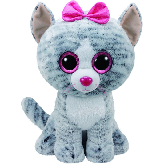 Plush Ty Beanie Boos Kiki Grey Cat 42cm - Albagame