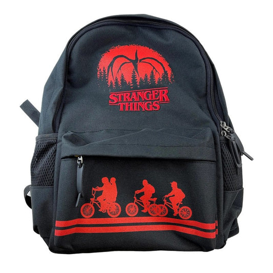 Backpack Stranger Things Logo Bikes - Albagame