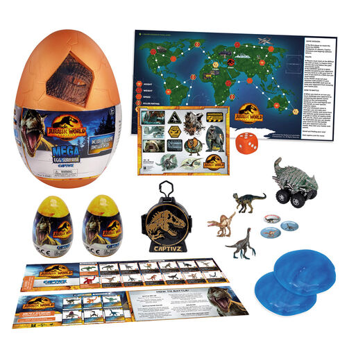 Figure Jurassic World Dominion Captivz Surprise Egg - Albagame