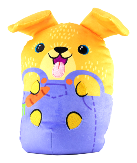 Jumbo Pillow Plush Dogs Vs Squirls Gary 20cm - Albagame