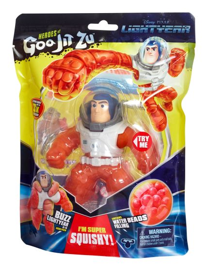 Mini Figure Disney Pixar Lightyear Heroes of Goo Jit Zu Buzz Super Squishy - Albagame