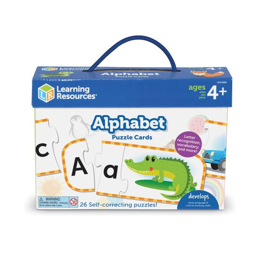 Puzzle Cards Upper & Lowercase Alphabet - Albagame