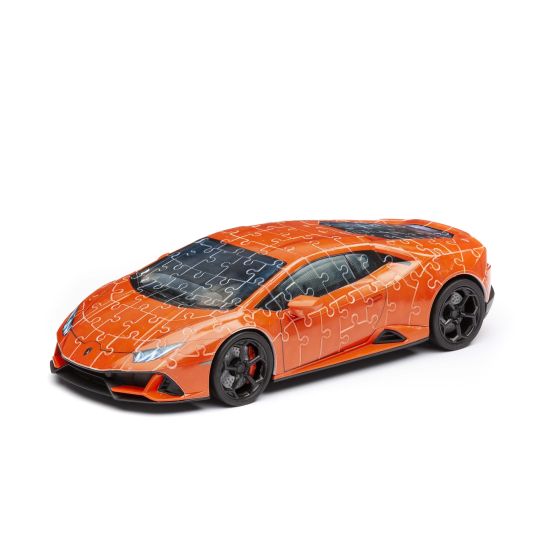 Puzzle Ravensburger 3D Orange Lamborghini Huracan 108Pcs – Albagame
