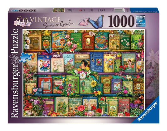 Puzzle Ravensburger Aimee Stewart Vintage Summer Garden 1000Pcs - Albagame