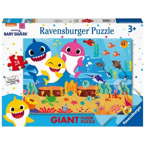 Puzzle Ravensburger Baby Shark Giant Floor  24Pcs - Albagame