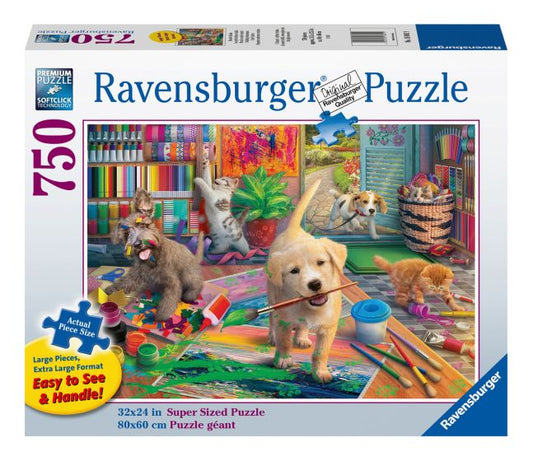 Puzzle Ravensburger Cute Crafters 750Pcs - Albagame
