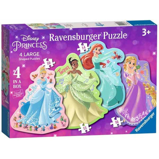 Puzzle Ravensburger Disney Princess Four Shaped Puzzles - Albagame