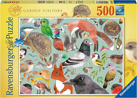 Puzzle Ravensburger Garden Visitors 500Pcs - Albagame