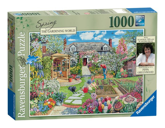 Puzzle Ravensburger Gardening World Spring 1000Pcs - Albagame