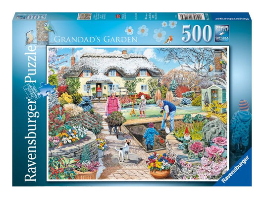 Puzzle Ravensburger Grandad's Garden 500Pcs - Albagame
