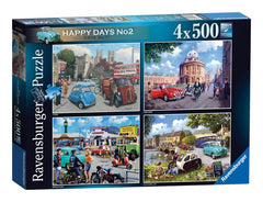 Puzzle Ravensburger Happy Days Collection No.2 Days Out 4x 500Pcs - Albagame