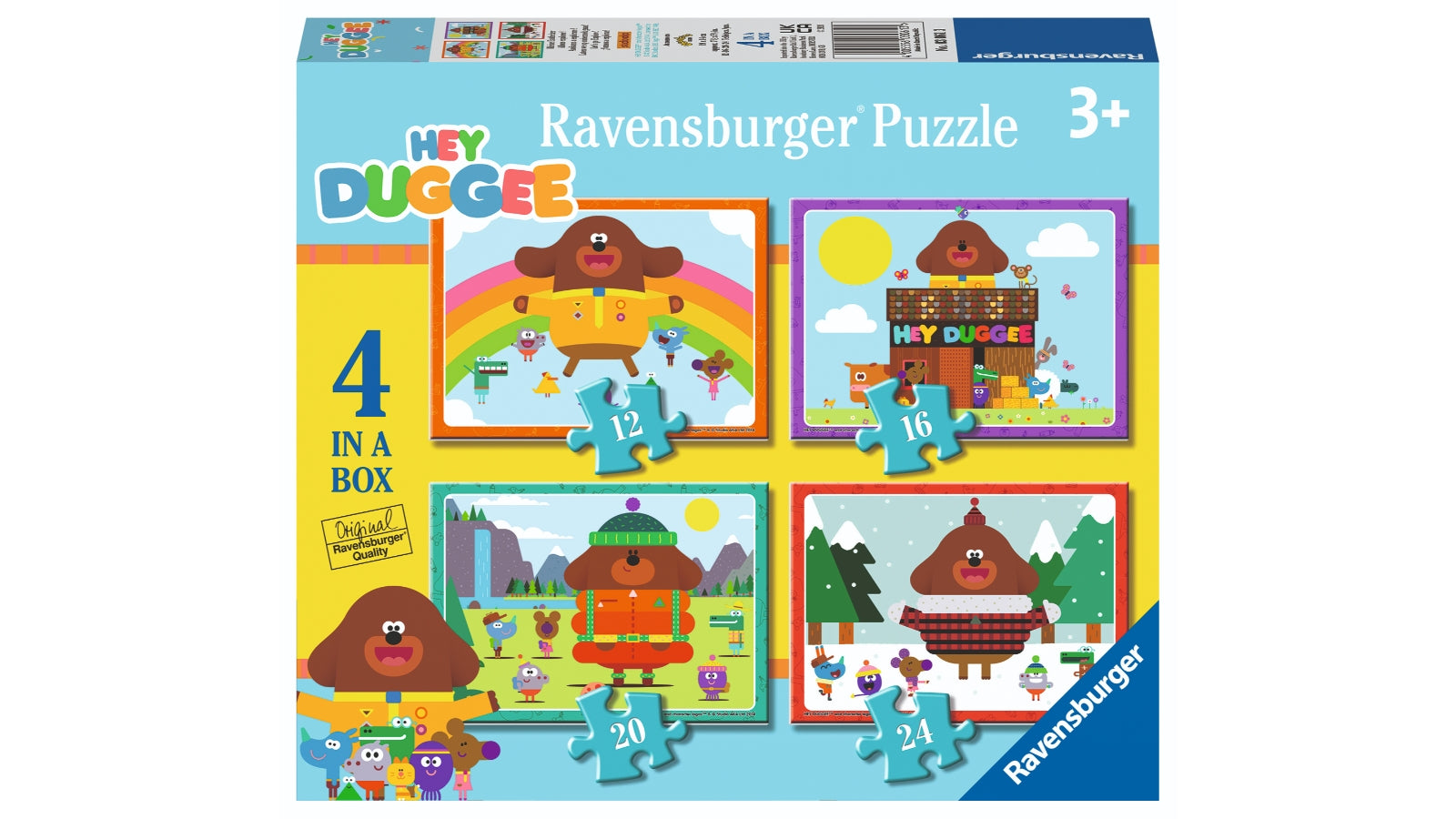 Puzzle Ravensburger Hey Duggee Four In A Box - Albagame