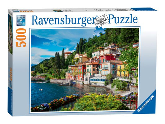 Puzzle Ravensburger Lake Como Italy 500Pcs - Albagame