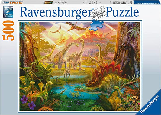 Puzzle Ravensburger Land Of The Dinosaurs 500Pcs - Albagame