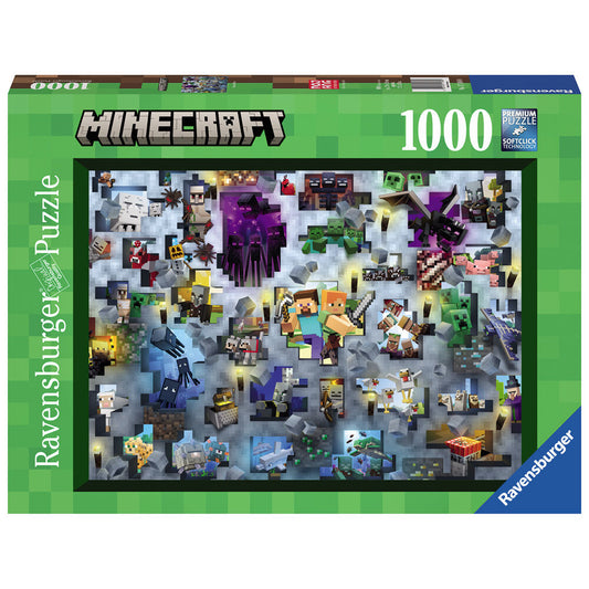 Puzzle Ravensburger Minecraft Mobs 1000Pcs - Albagame