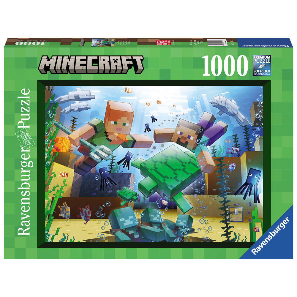 Puzzle Ravensburger Minecraft Mosaic 1000Pcs - Albagame