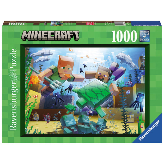 Puzzle Ravensburger Minecraft Mosaic 1000Pcs - Albagame