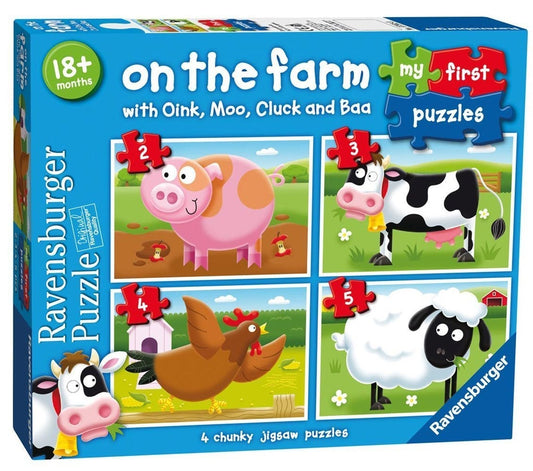 Puzzle Ravensburger My First Puzzle On The Farm - Albagame