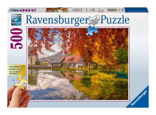 Puzzle Ravensburger Peaceful Mill XL 500Pcs - Albagame