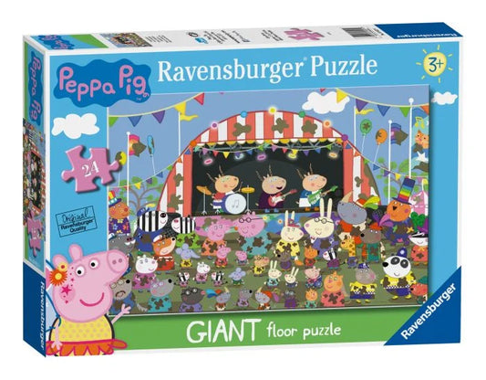 Puzzle Ravensburger Peppa Pig Family Celebrations Giant Floor 24Pcs - Albagame