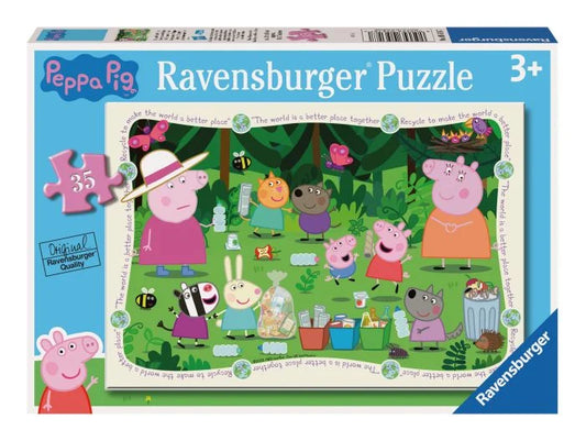Puzzle Ravensburger Peppa Pig Recycle Together 35Pcs - Albagame