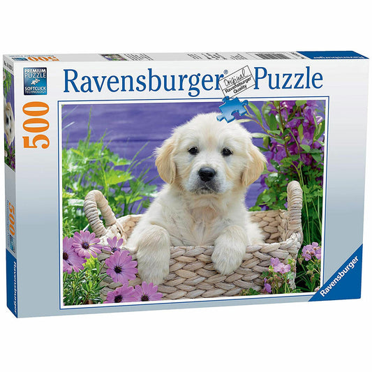 Puzzle Ravensburger Sweet Golden Retriever 500Pcs - Albagame