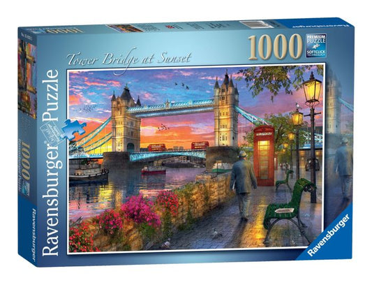 Puzzle Ravensburger Tower Bridge At Sunset 1000Pcs - Albagame