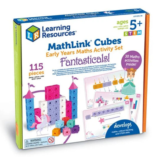 Set Mathlink Cubes Early Maths Activity Fantasticals - Albagame