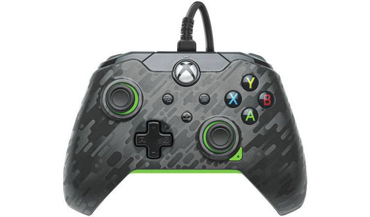 Controller Xbox PDP Wired Carbon Neon Green - Albagame